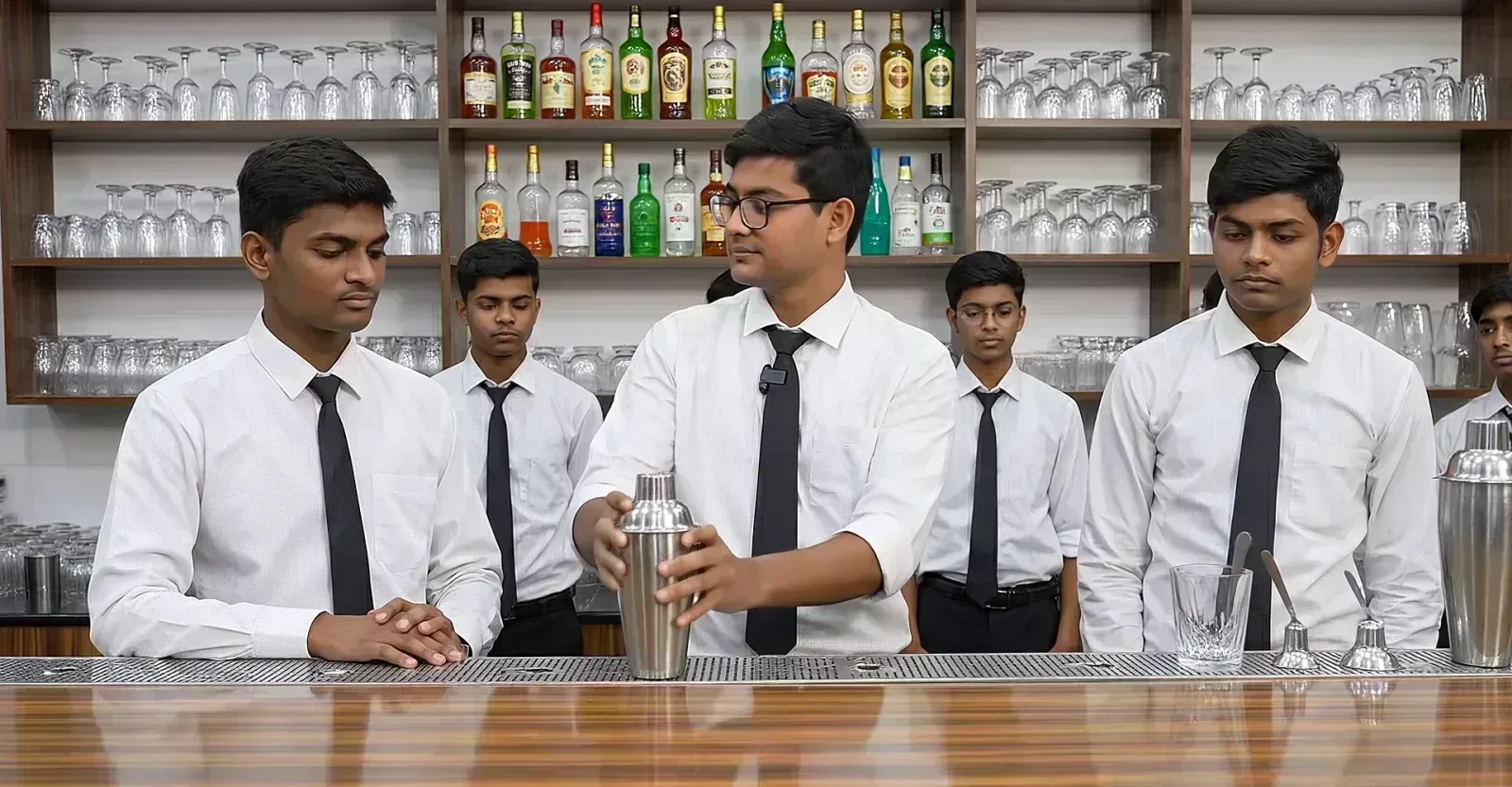 Mock Bar — School of Hospitality & Management, Durgapur