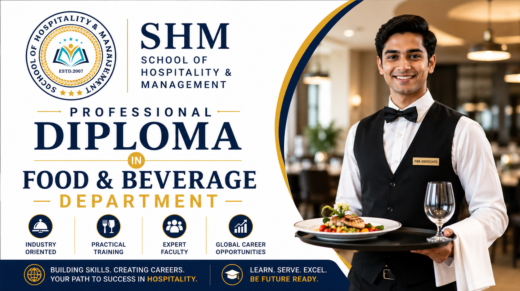 F&B Service Management Course in Durgapur | Industry-Oriented Food & Beverage Service Training with Internship & Placement Support